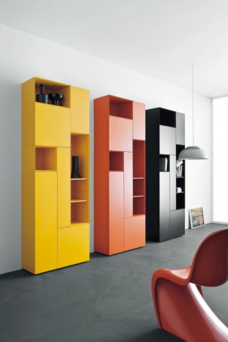 Composizione soggiorno serie Spazio M112