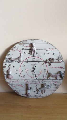 Clock with puppies - Outlet