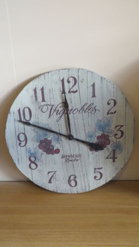 Lacquered wood clock - Outlet